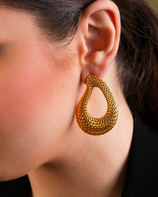 Serpent Glow Hoops