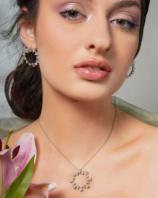 Luxe Moissanite Hoop Earrings