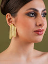 Gilded Tower Textured Earrings