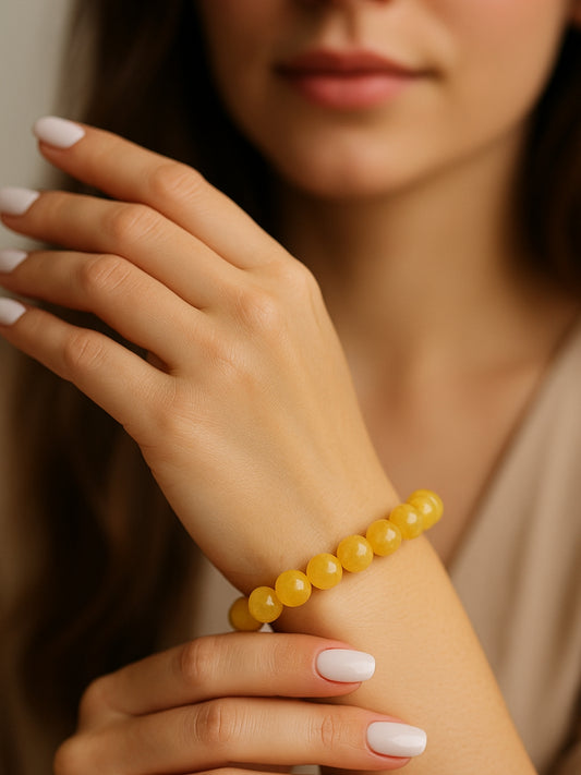 Yellow Calcite Bracelet