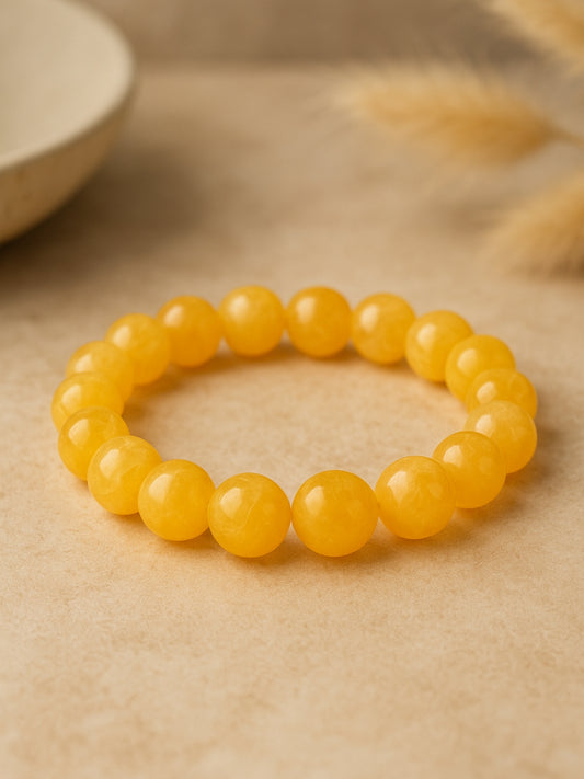 Yellow Calcite Bracelet