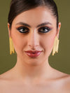 Gilded Tower Textured Earrings