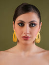 Golden Rift Drop Earrings