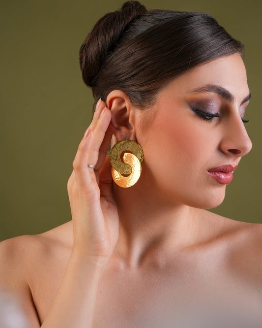Eclipse Link Statement Earrings