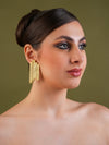 Gilded Tower Textured Earrings