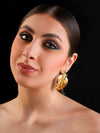 Golden Grove Leaf Earrings