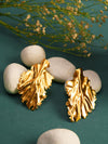 Golden Grove Leaf Earrings