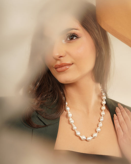 Baroque Pearl Grace Necklace