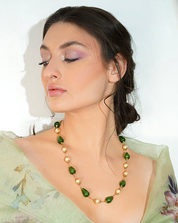 Verdant Pearl Harmony Necklace