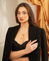 Celeste Pearl Charm Necklace