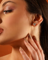Eternal Heart Moissanite Earrings