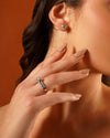 Eternal Heart Moissanite Earrings