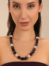 Basraa Onyx Noir Pearl Necklace