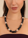Basraa Onyx Noir Pearl Necklace