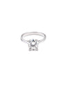 Oval Elegance Moissanite Solitaire Ring