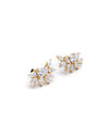 Floral Radiance Moissanite Earrings