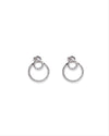 Twilight Double Circle Moissanite Earrings