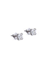 Radiant Square Moissanite Stud Earrings