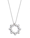 Radiance Circle Moissanite Necklace