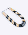 Noir Luxe Pearl Necklace
