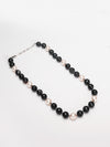 Basraa Onyx Noir Pearl Necklace