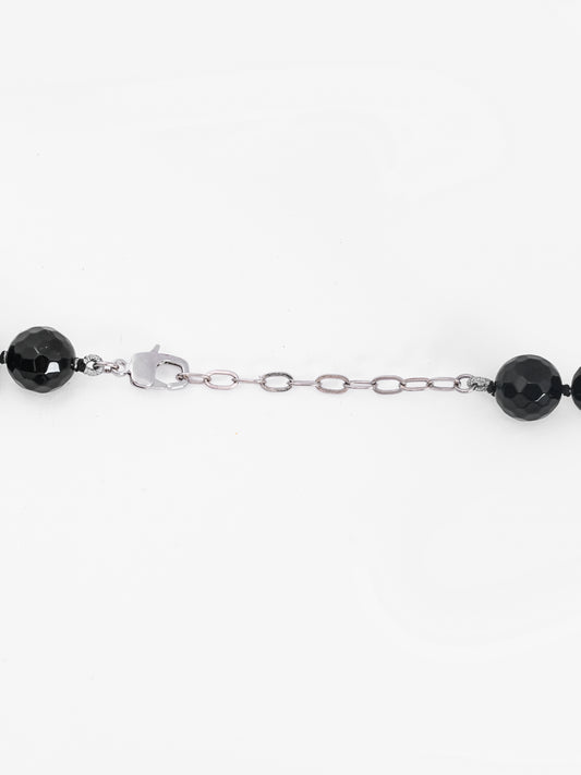 Basraa Onyx Noir Pearl Necklace