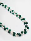 Basraa Jade Radiance Dual-Layer Pearl Necklace