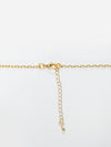 Aqua Green Agate Tassel Necklace – Gold-Plated Chain Statement Jewelry by Basraa