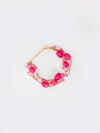 Rosé Agate & Pearl Bracelet