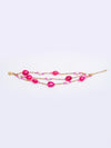 Rosé Agate & Pearl Bracelet