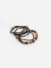Midnight Muse Bracelet Set – Power Meets Poise