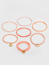 Peach Sorbet Bracelet Set
