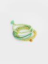 Meadow Mint Beaded Bracelet Set