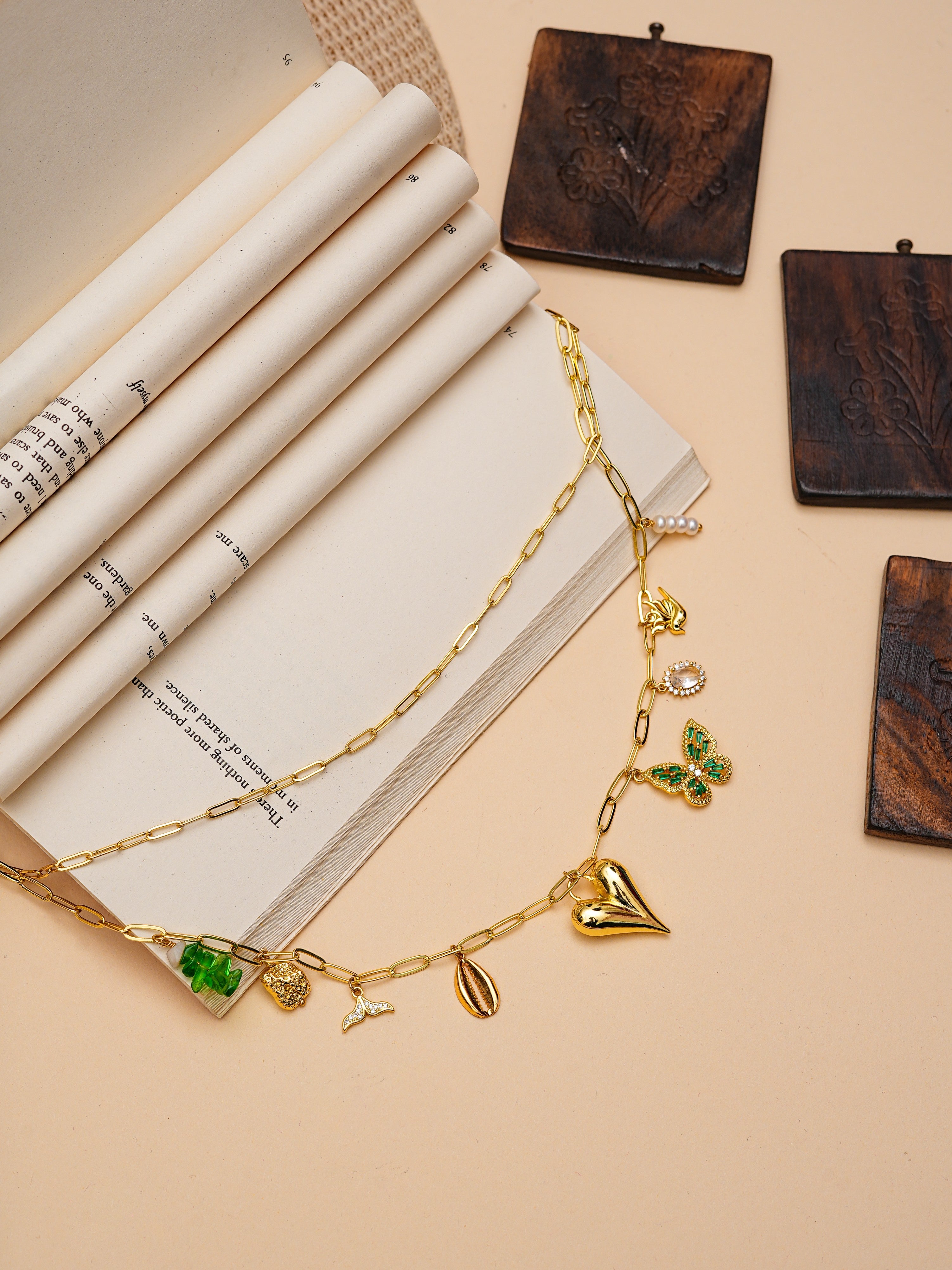 Eden Charm Necklace | Basraa – BASRAA