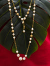Celeste Layered Pearl Necklace