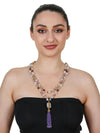 Celestia Pearl & Gemstone Necklace