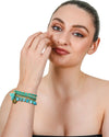 Ocean Breeze Bracelet Set – Cool Tones, Natural Vibes