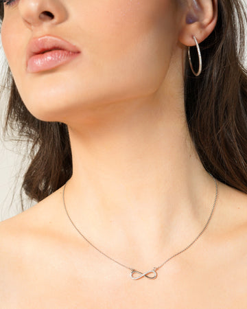 Timeless Infinity Pendant – 925 Sterling Silver